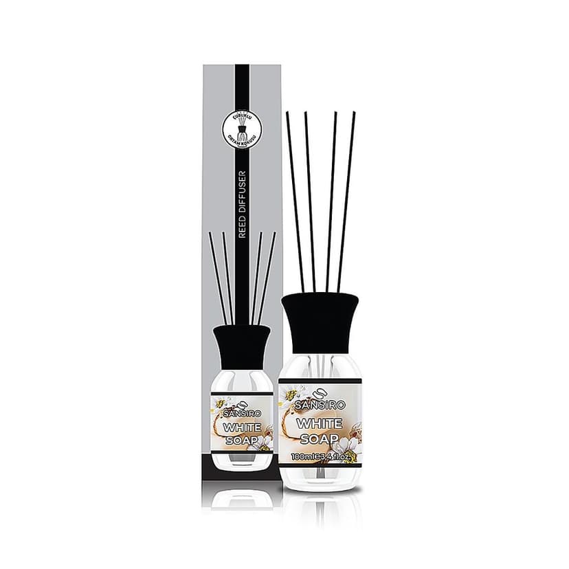 White Soap Reed Diffuser 100ml by Sansiro